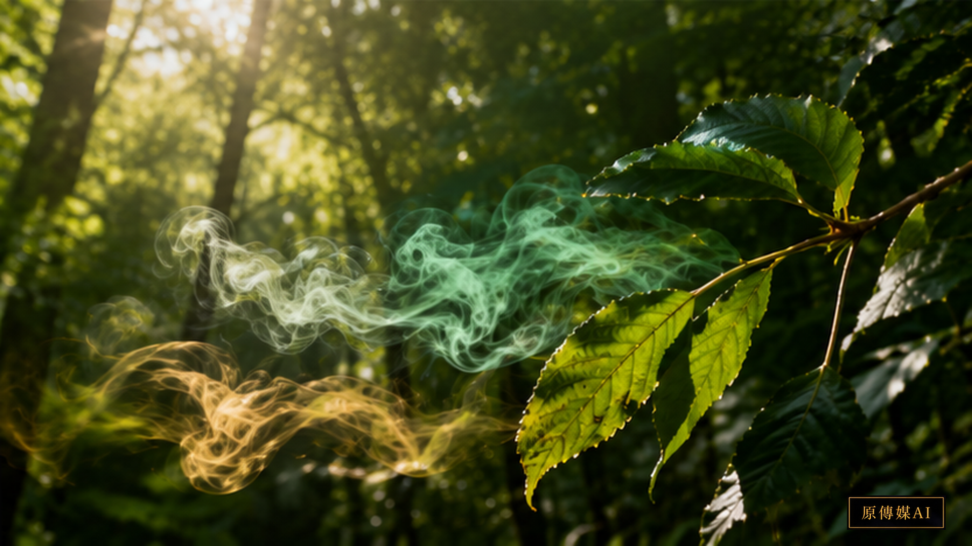 森林在熱浪裡真的會「換香水」:樹木改變氣味後,連我們呼吸的空氣化學都跟著變